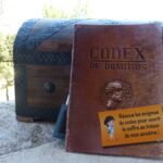 Vue du coffre renfermant le trésor du livret jeu "le codex de Domitius"